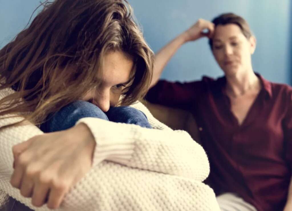 a toxic mother is blaming her daughter
