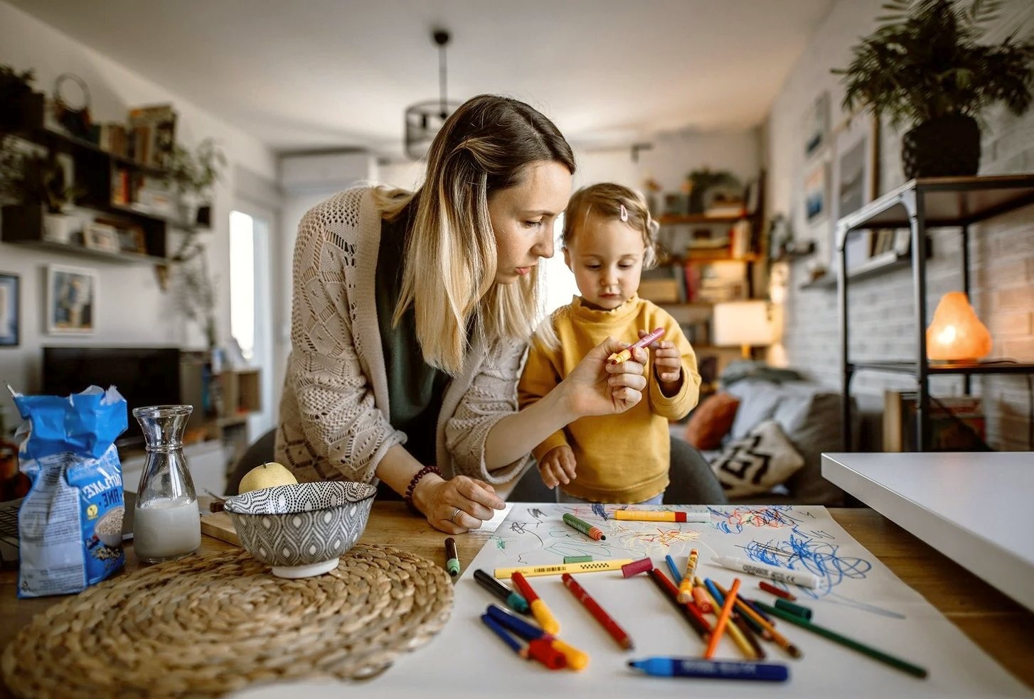 Stay at home mom parenting